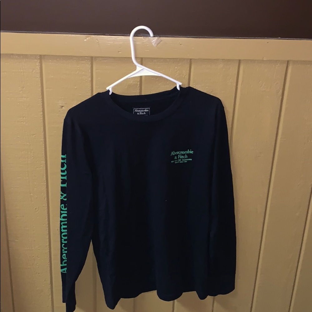 Blue Abercrombie long sleeve tee